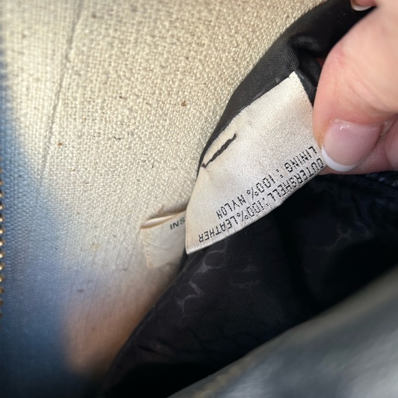 Vintage Black Leather Bomber Jacket - Picture 10 of 12